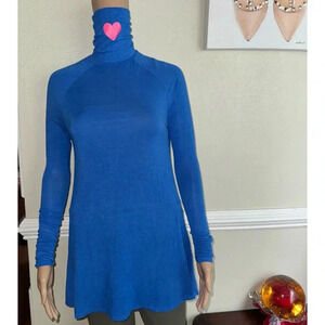 DREAM NATION TURTLE NECK DRESS  NWT 𝐁𝐋𝐔𝐄 𝐉𝐄𝐀𝐍 𝐂𝐎𝐋𝐎𝐑 𝐒𝐌𝐀𝐋𝐋
